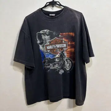 HARLEY-DAVIDSON 바이커 그래픽 티셔츠