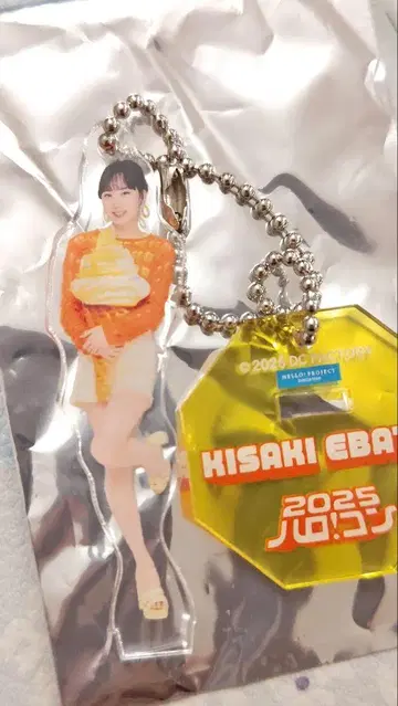 할로! 네이비 Juice=Juice 에바 히사키 미니 아크릴 스탠드 키링