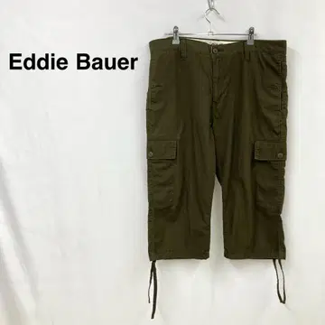 Eddie Bauer 하프 팬츠 캐주얼 밀리터리 카키 남성용