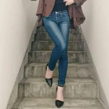 GYDA standard 스키니 데님 팬츠 M 사이즈 BLU