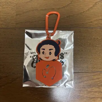 오렌지 컬러 캐릭터 키링