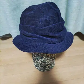 decho 마운틴 햇 코듀로이 네이비 미사용 택 포함