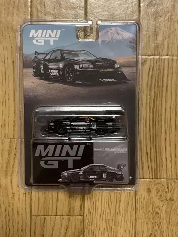 MINI GT 미니 GT 닛산 LB-ER34 스카이라인 BLACK