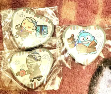 NARUTO 산리오 콜라보 캔뱃지 SD 히단 가쿠토 한교동