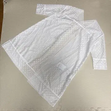 VICKY 레이스 롱 가디건