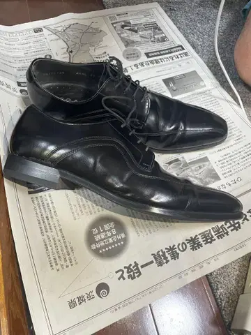 REGAL 블랙 비즈니스 슈즈 26cm