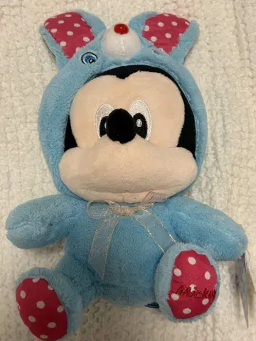 미키마우스 토끼 코스튬 봉제 인형