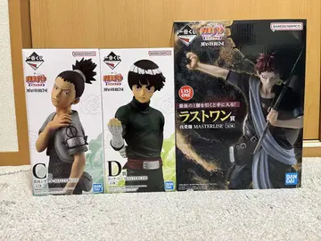 제일복권 NARUTO 중닌 시험편 C, D, 라스트 원 상 피규어 세트