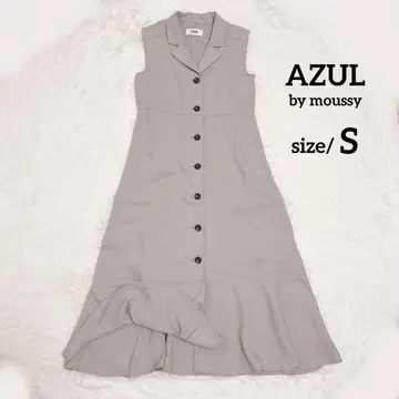 AZUL BY MOUSSY 롱 베스트 원피스 브라운 S