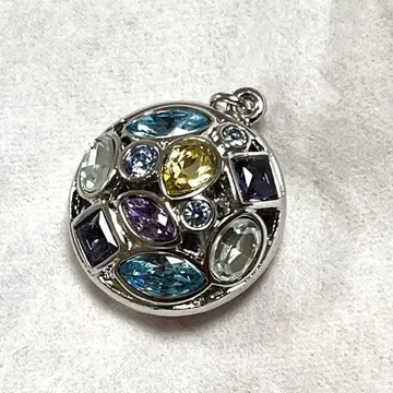 스와로브스키 swarovski 비쥬 참 돔 컬러풀