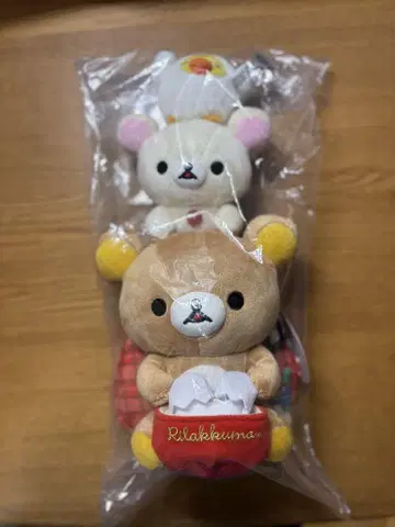 리락쿠마 계란으로 친한 친구 모으기 봉제 인형