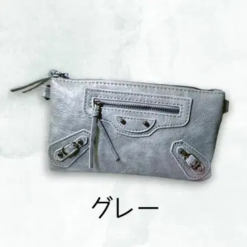한국제 새상품 모터 백 미니 크로스 백(그레이)