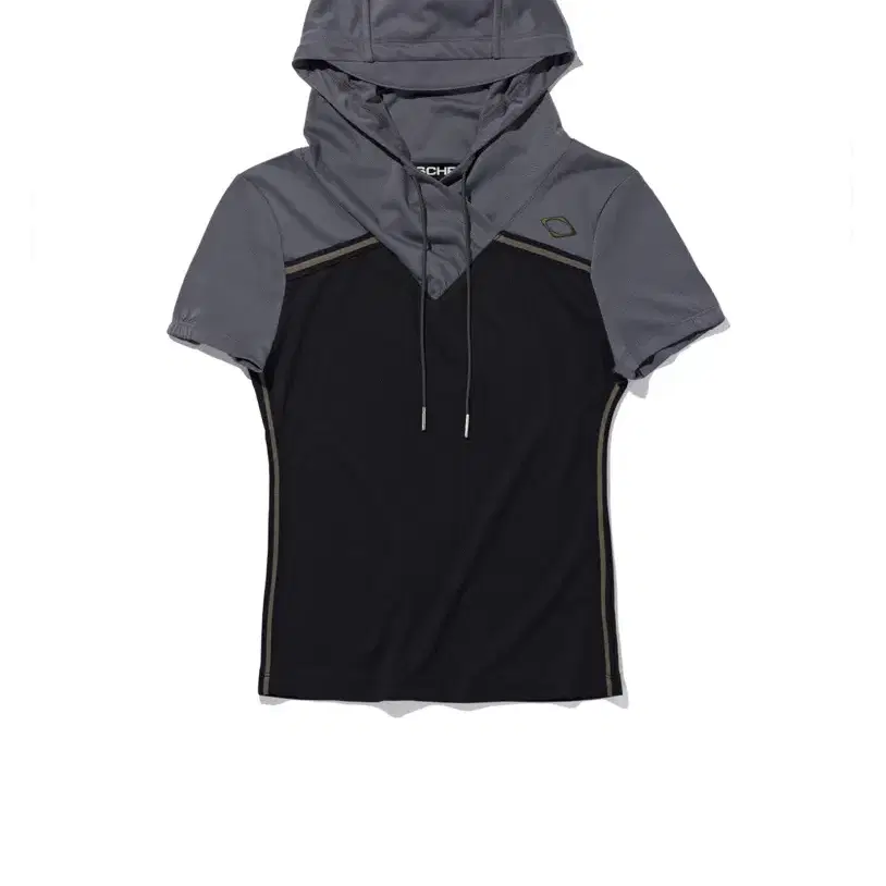 [MSCHF]SHIRRING HOODED JERSEY TOP_GREY★NEW SHIRRING HOODED JERSEY TOP_BLACK - MISCHIEF