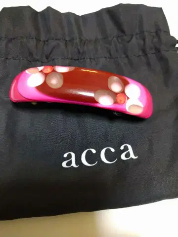 acca 헤어 머리핀 핑크 사쿠라