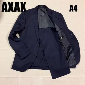 남성용 수트 네이비 슬림핏 AXAX