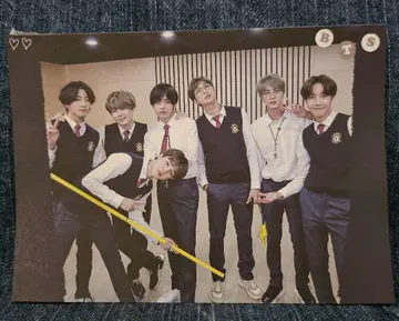 재고 2개. BTS 올 메모장 20매 한국제 제작자