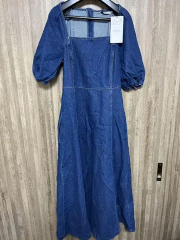 자라 데님 블루 원피스 S