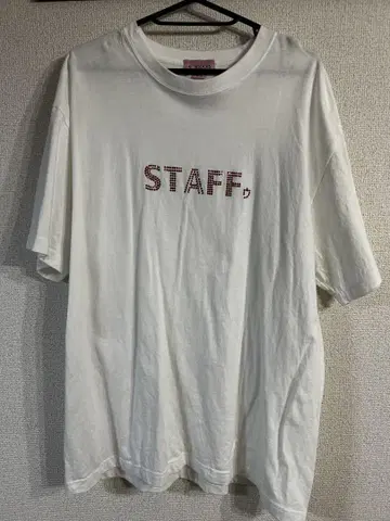 SOXSOCKS 가노 히데타카 50TA 티셔츠 STAFF 삭스 삭스