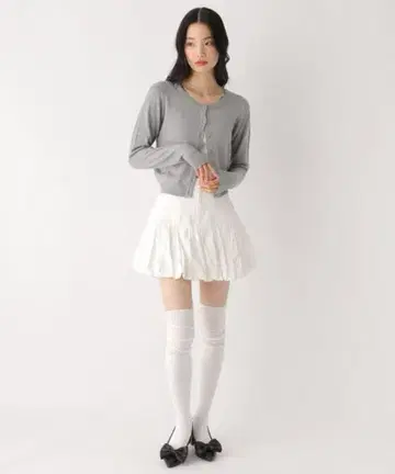 Heather 벌룬 미니 스커트