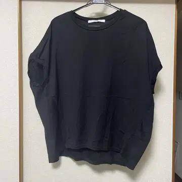 블랙 긴팔 티셔츠 면 100%