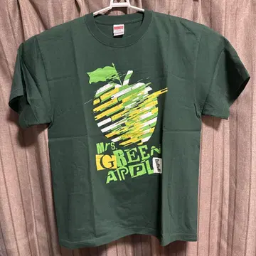 Mrs. GREEN APPLE Slip Apple T-shirt 그린