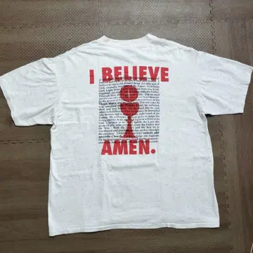 구제 의류 티셔츠 가톨릭 그리스도 JESUS 종교 빈티지 미국제