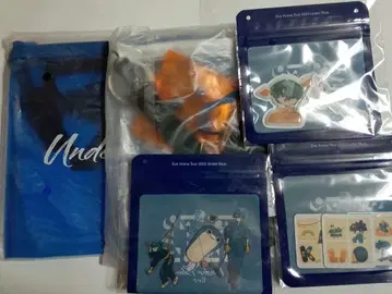 Eve 사코슈&파우치 2종류 underblue 복권 스티커 3장