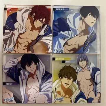 Free! CD 자켓 아크릴 블록 4개 세트