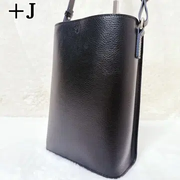 유니클로 +J 질 샌더 콜라보 숄더백 주름 가죽
