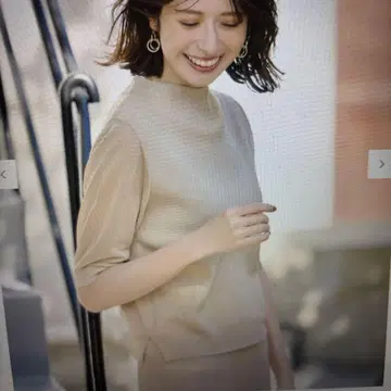 anysis(좋은 인상 기획) 니트 셋업 XS 미사용 새상품 택 포함