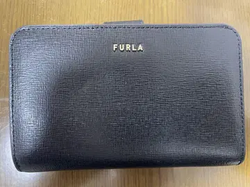 훌라 BABYLON M COMPACT WALLET 블랙 두겹 지갑