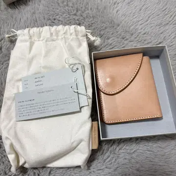 Hender Scheme 지갑 내추럴