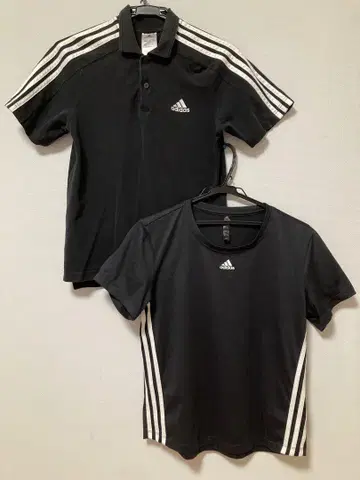 아디다스 adidas 폴로 셔츠 & 티셔츠 여성용 2종 세트