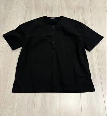 아페쎄 APC 반팔 셔츠 티셔츠 프론트 버튼