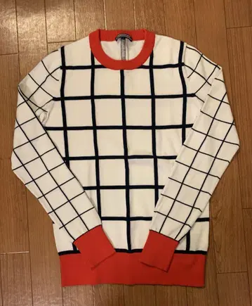 Tommy Hilfiger 체크 무늬 스웨터 S