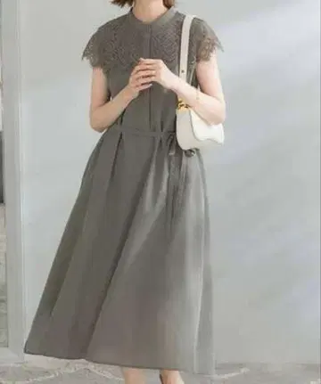 워셔블 요크 레이스 원피스 / 어반 리서치 로쏘