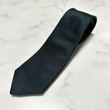 미사용급 새상품급 KIYOMING 넥타이 그린 계열 무지 일본산