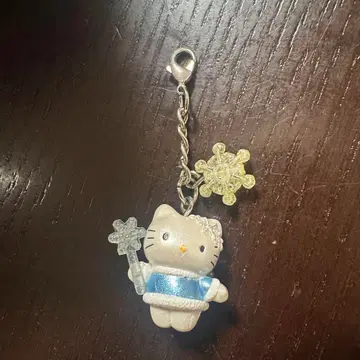 지역 키티 참 겨울 한정판 스노우 페어리 요정 마스코트