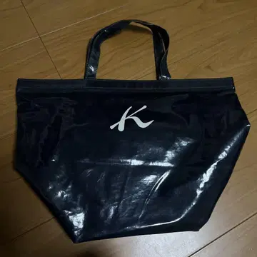 키타무라 에나멜 토트 보트형 2WAY 네이비 K