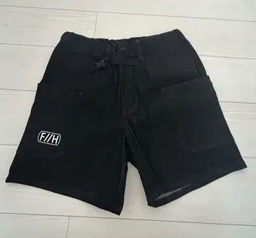 새상품 하치오지 공무점 데님 하프 팬츠 L 사이즈