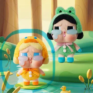 CRYBABY Crying Again 시리즈 페이스 봉제 인형 2개