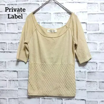 프라이빗 라벨 반팔 니트 스웨터 상의 숏 기장 M a976