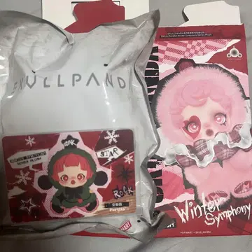 스컬 팬더 SKULLPANDA Partilta 봉제 인형 펜던트
