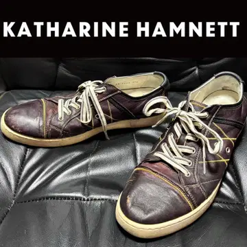 KATHARINE HAMNETT 캐서린 햄넷 가죽 스니커즈