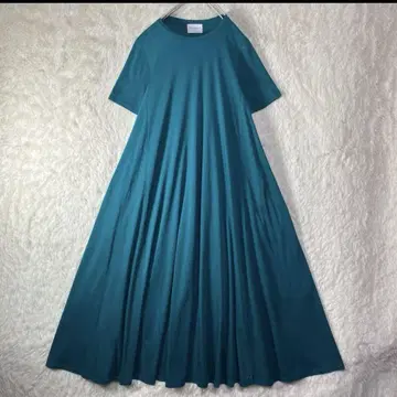 유나이티드 애로우즈 롱 원피스 반팔 A 라인