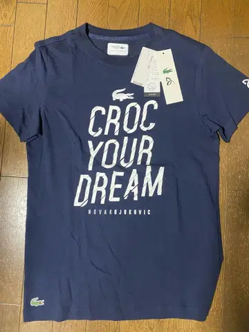 라코스테 노박 조코비치 티셔츠 네이비