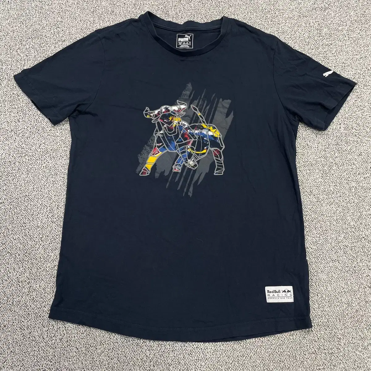 PUMA 푸마 [US-M] Puma Red Bull Racing Cotton Short Sleeve T