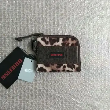 브리핑 BEAMS 별주 LEOPARD COIN PURCE 새상품