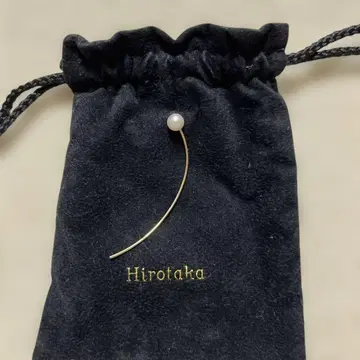 Hirotaka 한쪽 귀 펄 귀걸이