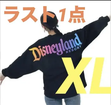 긴팔 티셔츠 로고 DISNEYLAND RESORT 70TH XL